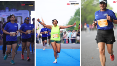 10K women 50+ category: Strength, spirit, and the joy of running | Times Internet Half Marathon | India News