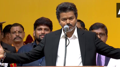 TVK ends decades-old DMK-AIADMK era, actor-politician Vijay sworn in as Tamil Nadu chief minister | India News