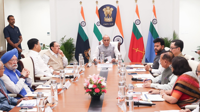 Rajnath Singh: ‘Stay calm, avoid panic’: Defence minister Rajnath Singh reviews energy supply amid Middle East crisis | India News