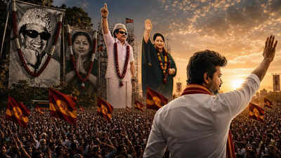Tamil Nadu Politics: Puratchi Thalaivar, Amma, Thalapathy: Why Tamil Nadu doesn’t just vote for leaders, it lives (and dies) for them | India News
