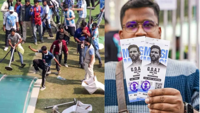 Ex-min faces FIR over Messi’s Kolkata event