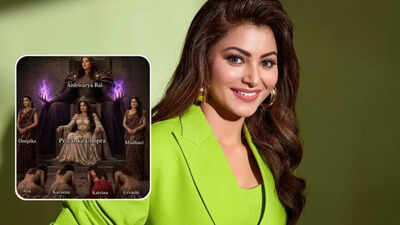 Urvashi Rautela: ‘Stop this toxicity’: Urvashi Rautela fires back at viral AI image showing her kneeling before Aishwarya Rai, Deepika Padukone | Hindi Movie News