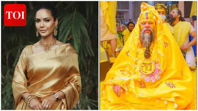 Premanand Maharaj Health News: Esha Gupta shares health update on Premanand Maharaj after rumours spark concern among devotees: ‘He is just fine and resting in ekanth’ | Hindi Movie News
