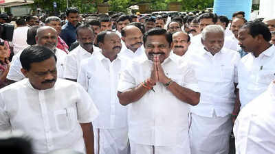 AIADMK factions fight over legislature party leader post | India News