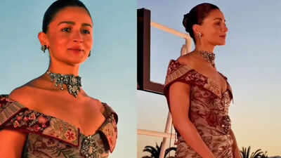 Alia Bhatt stuns in another glamorous Cannes appearance at star-studded dinner with Heidi Klum, Jane Fonda and Gong Li – WATCH |