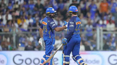 MI win battle of bursts vs base: Rohit Sharma-Ryan Rickelton script Mumbai’s highest IPL chase | Cricket News