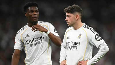 Real Madrid punish Aurelien Tchouameni and Federico Valverde after training-ground fight | Football News