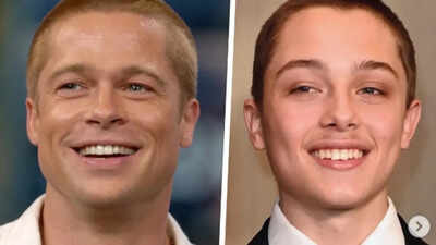 Knox Jolie-Pitt rocks mum Angelina Jolie’s iconic 90s look amid comparisons to dad Brad Pitt |