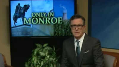 Stephen Colbert returns to TV hosting with ‘Only in Monroe’ one day after signing off ‘The Late Show; says, ‘It’s been an excruciating 23 hours’ |
