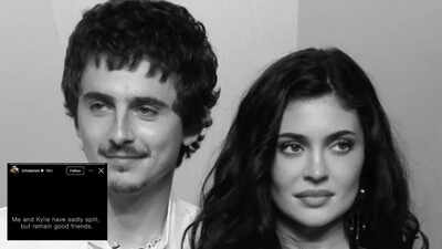 Timothée Chalamet and Kylie Jenner split rumours debunked after fake social media post goes viral