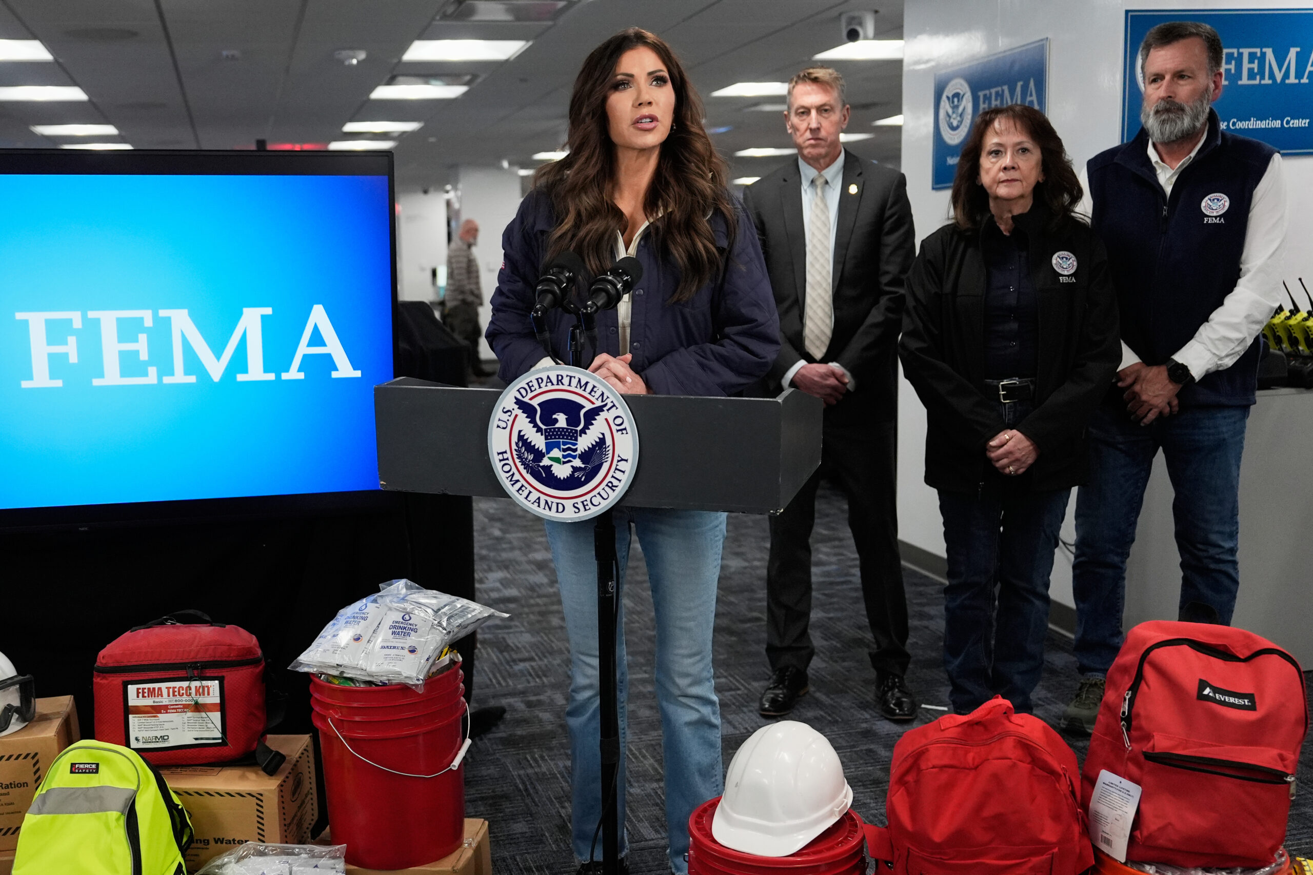 FEMA’s acting administrator is out, for the third time under Trump
