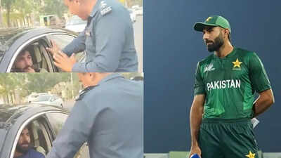 ‘Ek chakke ke kitne paise milte hain?’: Pakistan cricketer’s chat with police goes viral – WATCH | Cricket News