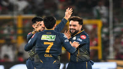 IPL 2026: Rashid Khan, Shubman Gill power Gujarat Titans to crushing 77-run win over Rajasthan Royals | Cricket News