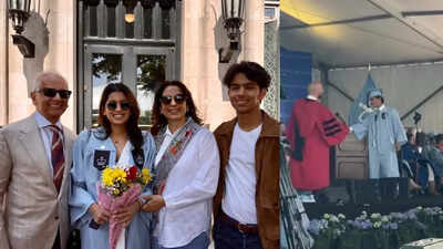 Arjun Mehta: Juhi Chawla’s son Arjun Mehta graduates from Columbia university after her daughter Jahnavi Mehta | Hindi Movie News