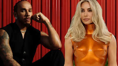 Lewis Hamilton supports Kim Kardashian’s Broadway production; couple hold hands after attending ‘The Fear of 13’ play starring Adrien Brody and Tessa Thompson |
