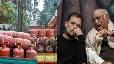 Lpg Price Hike: Congress hits out at PM Modi over Rs 993 commercial LPG hike, calls him ‘inflation man’ | India News
