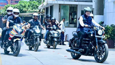 Royal Enfield Classic 350; Maharashtra CM rides RE Classic 350, skips official car: Here’s why |