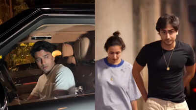 Malaika Arora spotted with rumoured beau Harsh Mehta; Arhaan Khan joins duo on family night out – WATCH |