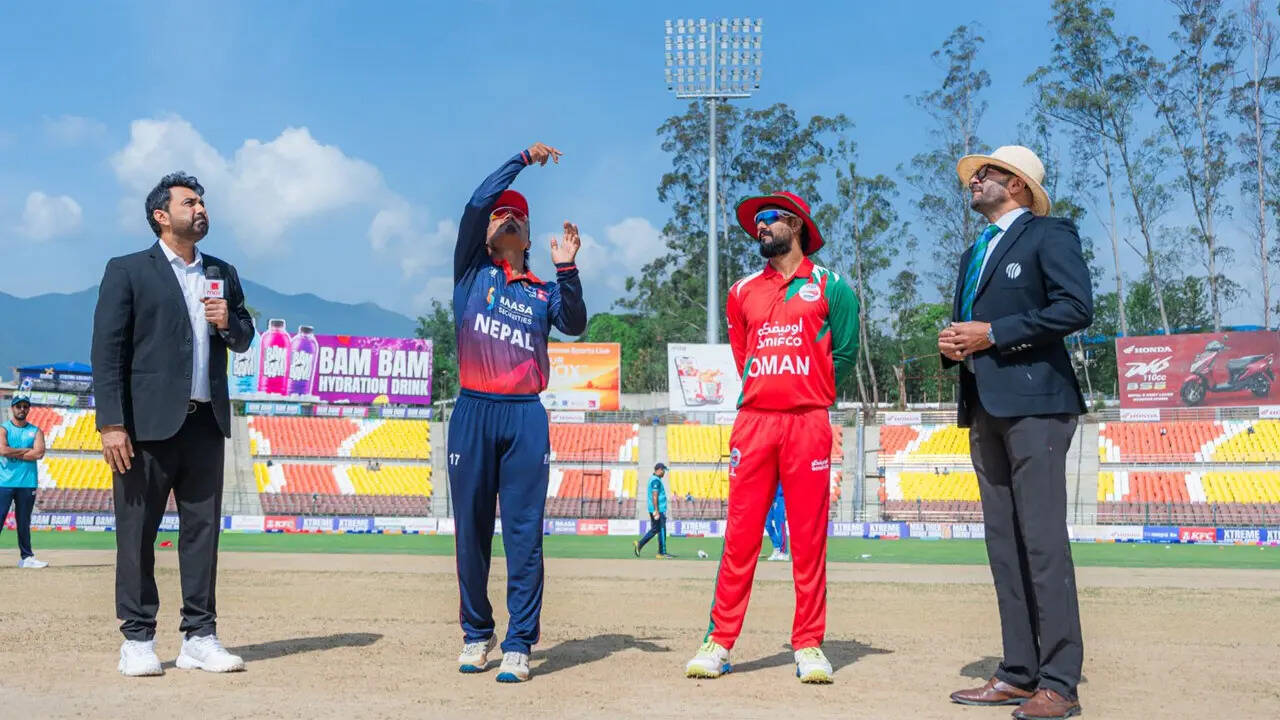 Nepal 124/2 in 28.0 Overs | NEP vs OMA Live Score: Aarif Sheikh, Arjun Kumal lead Nepal’s run charge vs Oman