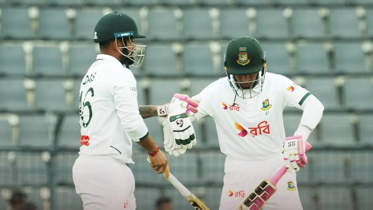 Bangladesh 290/6 in 75.1 Overs | BAN vs PAK, 2nd Test, Day 3 Live Score: Mushfiqur Rahim pushes Bangladesh’s lead past 300-mark against Pakistan