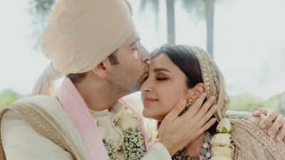 Arvind Kejriwal, Bhagwant Mann carried Raghav Chadha on shoulders on his wedding day with Parineeti Chopra, Priyanka Chopra’s mom was asked to delete PICS due to tight security