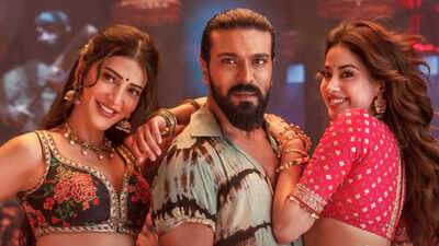 Ram Charan, Janhvi Kapoor, Shruti Haasan Unveil Energetic Dance Track ‘Hellallallo’ from ‘Peddi’ – BTS Moments Revealed |