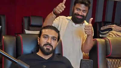 Ram Charan completes ‘Peddi’ dubbing; Shruti Haasan and Janhvi Kapoor shine in ‘Hallallallo’ song | Telugu Movie News