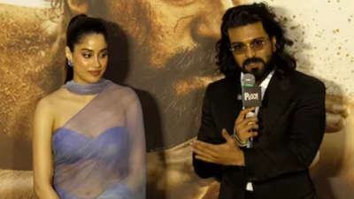 Ram Charan lauds Janhvi Kapoor’s dedication; says, ‘she did it 100 times better than me in the last song’