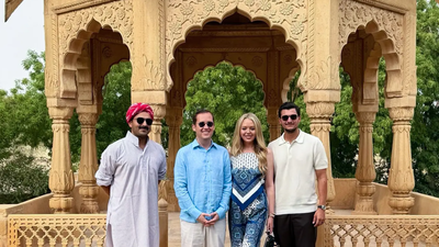 US President Donald Trump’s daughter Tiffany visits Jaisalmer’s Sonar Fort | India News