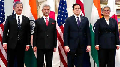 Quad meeting in Delhi: Terrorism, maritime security and energy dominate talks | India News
