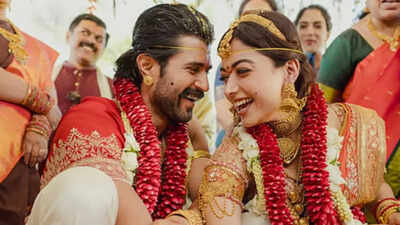 Rashmika Mandanna designed her own Mangalsutra and chose unconventional orange saree for marriage with Vijay Deverakonda; reveals wedding planner |
