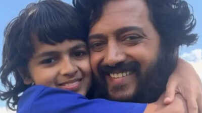 Riteish Deshmukh: When ‘Raja Shivaji’ actor Riteish Deshmukh revealed how son Riaan inspires him; ‘Laugh loudly at silly things’ | Hindi Movie News
