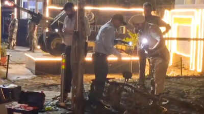 Panic in Jalandhar: Scooter Fire Near BSF Headquarters Sparks Investigation | India News