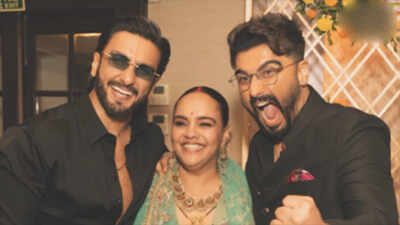 Ranveer Singh and Arjun Kapoor’s attendance at Shanoo Sharma’s wedding feels like a ‘Gunday’ reunion | Hindi Movie News