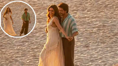 Shah Rukh Khan and Deepika Padukone shoot romantic dance sequence for ‘King’ – WATCH |