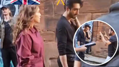 Ali Abbas Zafar: Ahaan Panday and Sharvari SPOTTED filming Ali Abbas Zafar’s next; FIRST LOOK from sets leaks online- WATCH | Hindi Movie News