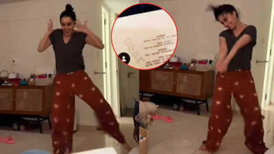 Did Sharaddha Kapoor and beau Rahul Mody tease their next film title? Couple shoot dance video amid script read – WATCH |