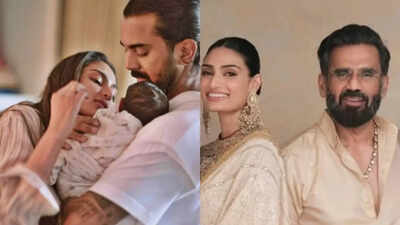 Suniel Shetty says granddaughter Evaarah is daughter Athiya Shetty’s 2.0 version, says he’s eager to return home to ‘ghar ki lakshmi’ | Hindi Movie News