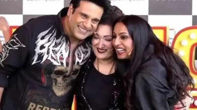 Krushna Abhishek: Govinda’s wife Sunita Ahuja opens up on reuniting with Krushna Abhishek, Kashmera Shah, says their children look like her | Hindi Movie News