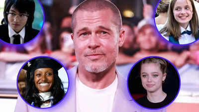 Zahara, Shiloh, Vivienne, and Maddox, 4 of Brad Pitt’s 6 kids dropped his surname |