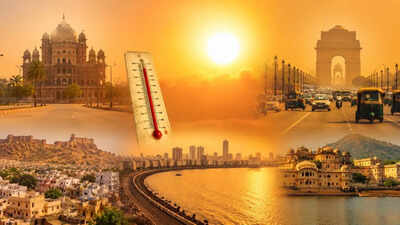 Top 10 hottest cities in India where temperature is crossing 45°C: Uttar Pradesh dominates with record-breaking summer heat | India News