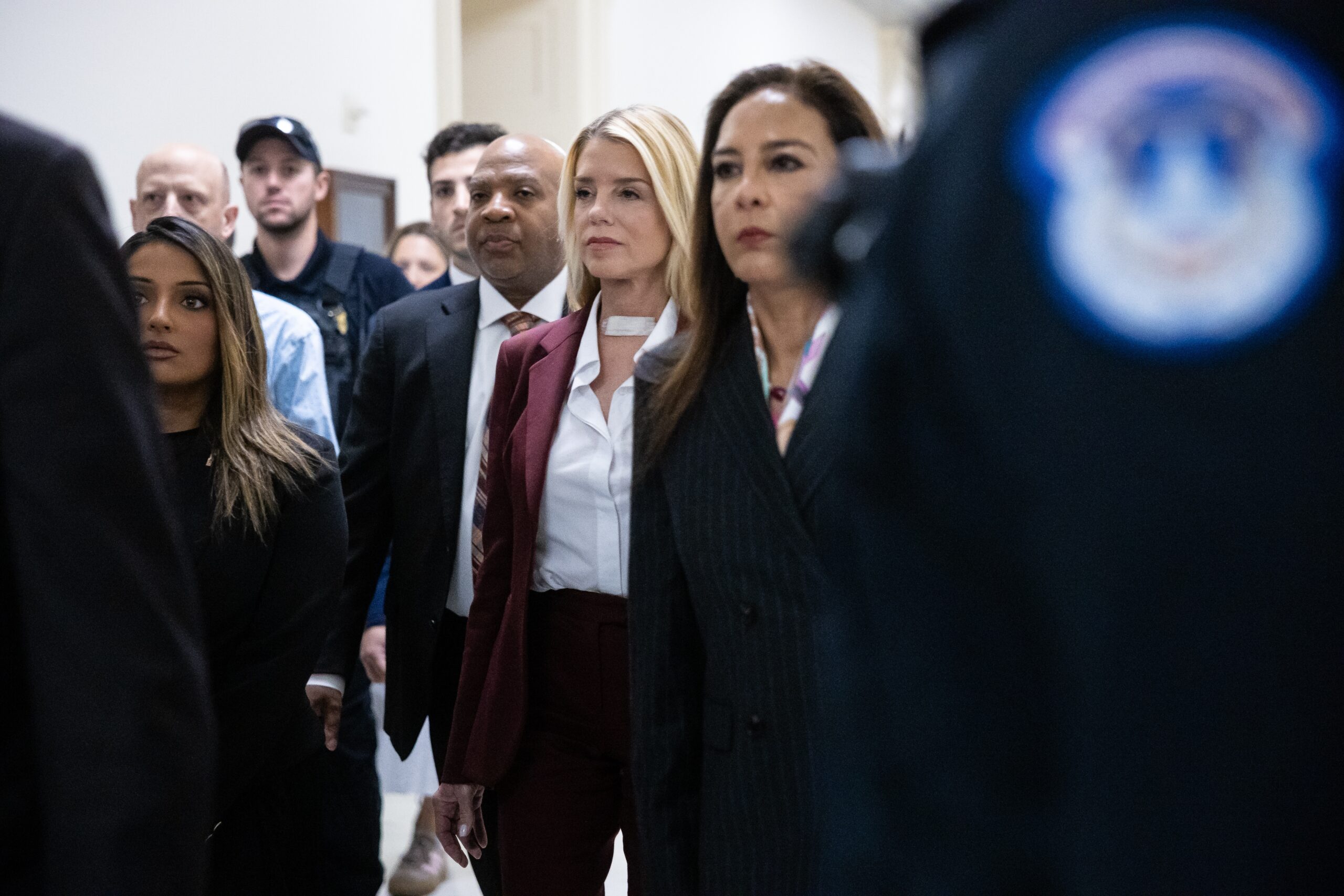 Bondi defends DOJ’s handling of Epstein files to members of Congress