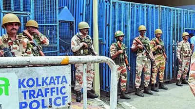 West Bengal polls: Lockdown in strongroom areas after TMC, BJP clash | India News