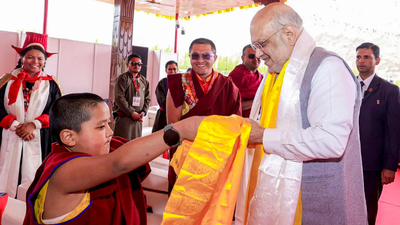 Ladakh a ‘living land of Dhamma’, Buddha’s message of compassion even more relevant today: Amit Shah | India News