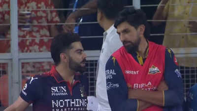 Ipl 2026: IPL 2026: Virat Kohli-Ishant Sharma bromance goes viral during RCB vs GT clash – Watch | Cricket News