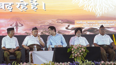 ‘Enduring strength of Sangh’: Kumar Mangalam Birla lauds RSS for its century of service | India News