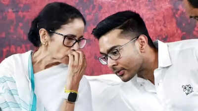 Facing desertion by MPs, Mamata Banerjee clips Abhishek’s wings | India News