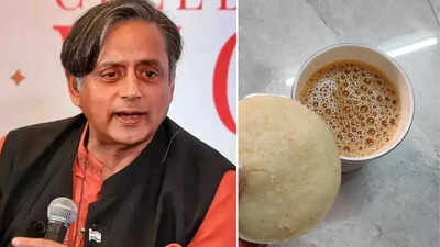 ‘Keep chai in cup and idli on plate’: Shashi Tharoor’s witty response to viral food combination debate | India News