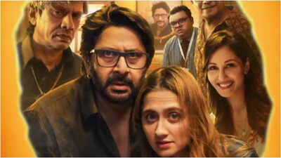 ‘Jeevan Bheema Yojana’ first look out: Arshad Warsi takes on double role in Abhishek Dogra’s crime comedy | Hindi Movie News