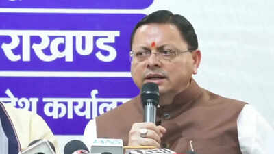 Corruption was integral under Congress: Uttarakhand CM Dhami praises PM Modi’s DBT for ending leakage in funds | India News
